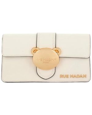 Rue Madam Tassen ,Wit ,Katoen Teddy It-Bag Soft - Naturel