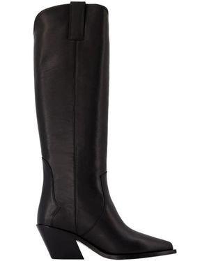Anine Bing Cowboy Boots - Negro