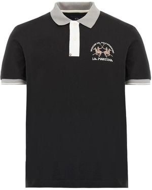 La Martina Polo Shirts - Black