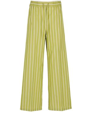 Marella Wide Broeken - Groen
