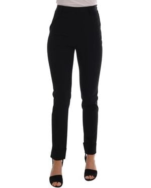 Ermanno Scervino Slim-Fit Trousers - Black