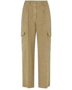 Samsøe & Samsøe Straight Trousers - Natural