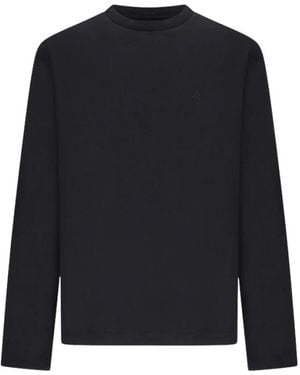 Jil Sander Tops ,Zwart ,Katoen Long Sleeve T-Shirt 3-Pack - Blauw