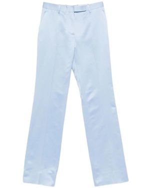 Tom Ford Straight Trousers - Azul