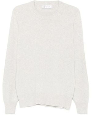 Brunello Cucinelli Cashmere Knitwear - Blanco