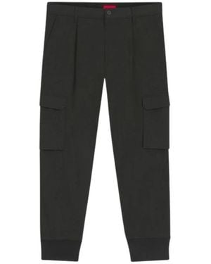 HUGO Slim-Fit Trousers - Negro