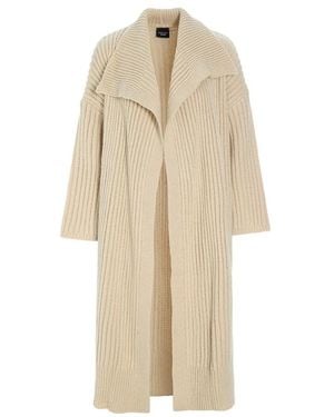 Bitte Kai Rand Lang Vest Gebreide Blouse Ivoor - Naturel