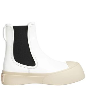 Marni Chelsea Boots - Blanco