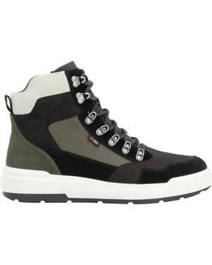Rieker Lace-Up Boots - Negro
