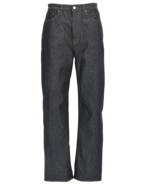 TOTEME Straight Fit Jeans - Grey