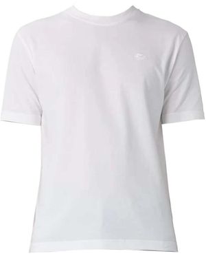 Etro Tops ,Wit ,Katoen Katoenen Jersey T-Shirt Met Verhoogd Pegaso-Logo