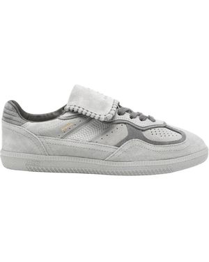 Alohas Schoenen ,Grijs ,Leer Tb. 490 Club Suede Sneakers
