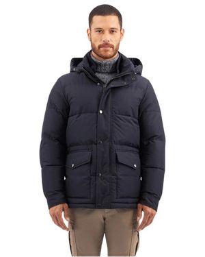 Brooks Brothers Down Jackets - Blue