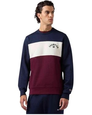 Champion Crewneck Sweatshirt - Blauw
