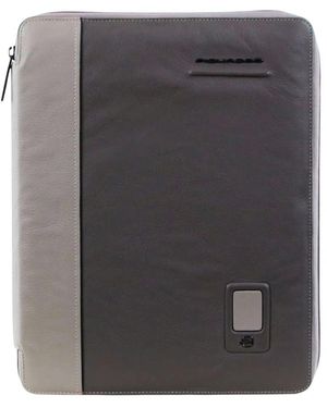 Piquadro Cross Body Messenger - Grey