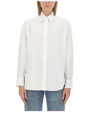 Isabel Marant Overhemden ,Wit ,Katoen Fabrizia Shirt