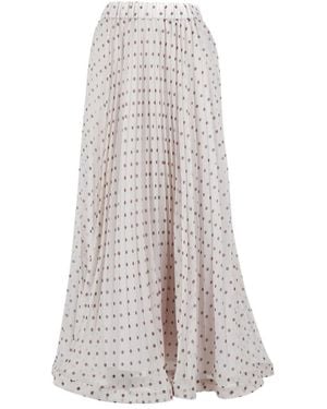 P.A.R.O.S.H. Pallina Midi Rok - Grijs