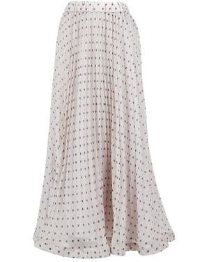P.A.R.O.S.H. Pallina Midi Rok - Grijs