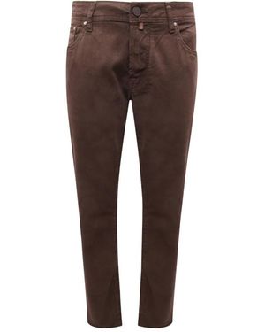 Jacob Cohen Slim-Fit Jeans - Brown