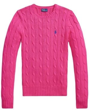 Ralph Lauren Round-Neck Knitwear - Pink