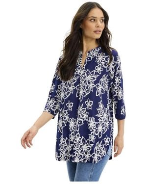 iN FRONT Blouses - Blue