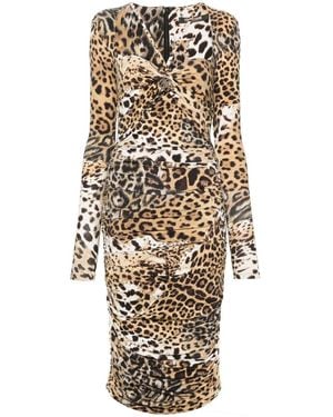 Roberto Cavalli Party Dresses - Natural