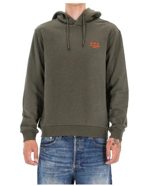 A.P.C. Hoodies - Verde