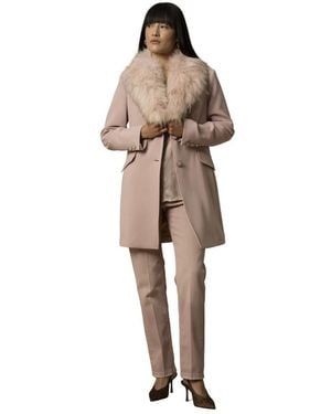 Kocca Single-Breasted Coats - Naturel