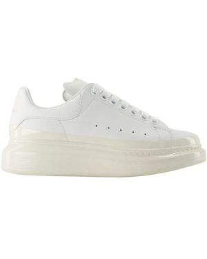 McQueen Schoenen ,Wit ,Leer Oversized Sneakers