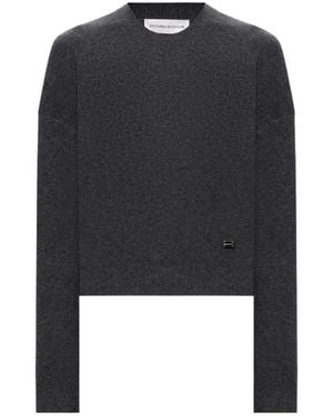 Victoria Beckham Round-Neck Knitwear - Noir