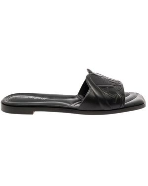 McQueen Sliders - Black