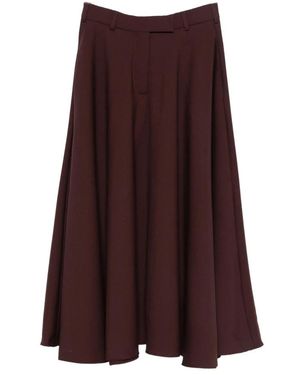 Officine Generale Midi Skirts - Brown