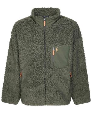 Polo Ralph Lauren Fitness ,Groen ,Double-Knit Full-Zip Hoodie