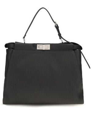 Fendi Peekaboo Essential Bag - Zwart