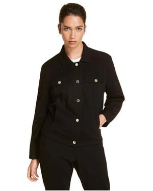 Marina Rinaldi Denim Jackets - Black