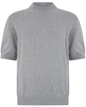 Slowear Round-Neck Knitwear - Grey