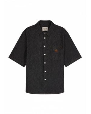 Walk In Paris Denim Shirts - Noir