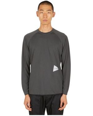 and wander Long Sleeve Tops - Gris