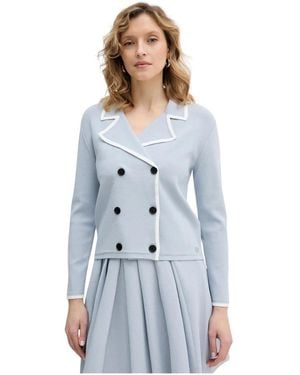 KARL LAGERFELD Cardigans - Azul