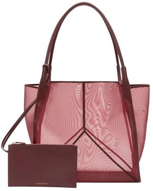Victoria Beckham Shopping Bags - Pink