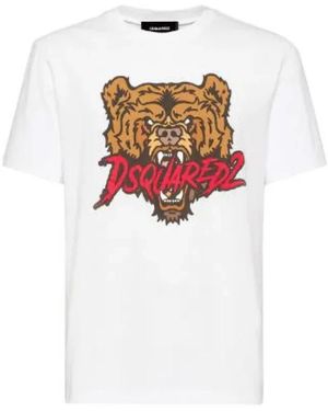 DSquared² T-Shirts - White