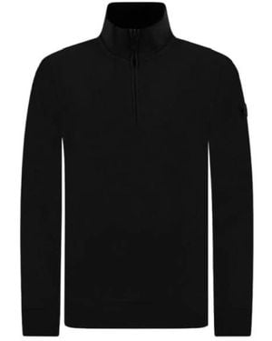 Peuterey Schwarzer Half Zip Sweater Dory