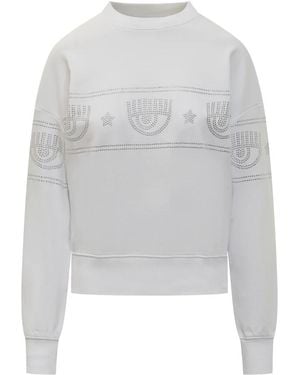 Chiara Ferragni Sweatshirts - Grey