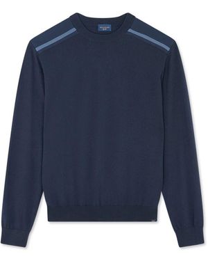 Paul & Shark Luxuriöser Typhoon Platinum Pullover - Blau