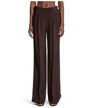 Tom Ford Wide Trousers - Brown