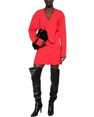Sportmax Wickelkleider - Rot