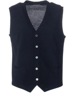 Gran Sasso Waistcoats - Blue