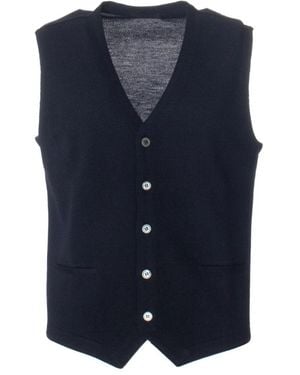 Gran Sasso Waistcoats - Blue