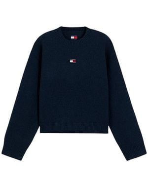 Tommy Hilfiger Round-Neck Knitwear - Azul