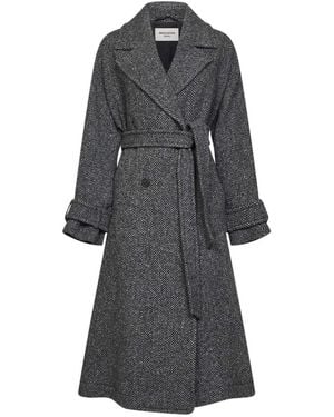 Weekend by Maxmara Belted Coats - Gris